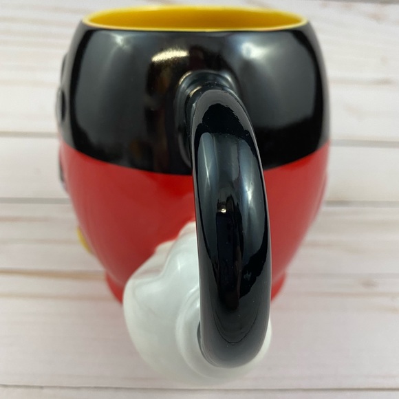 Disney Parks Authentic Original Mickey Mouse Hand Handle Coffee Tea Mug 16oz - Picture 2 of 6